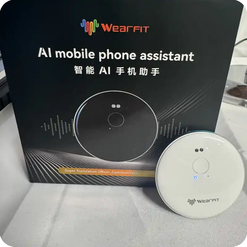 مترجم هوشمند ویرفیت مدل WEARFIT AI 102 PHONE ASSISTANT